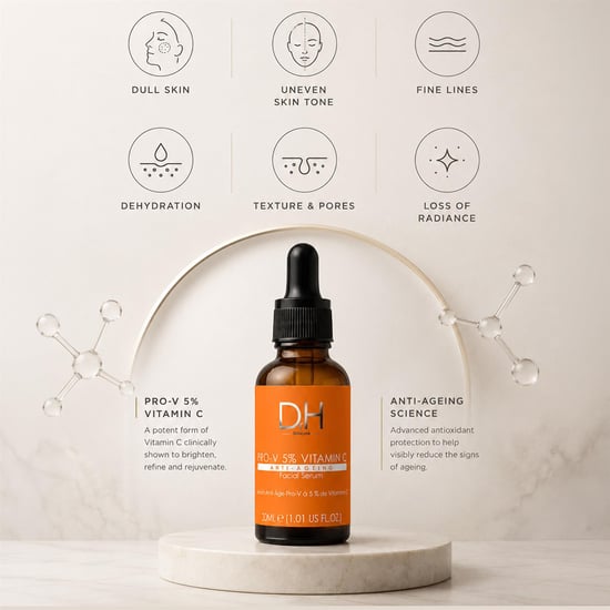 Dr H Sérum facial antiedad Pro-V con 5 % de vitamina C, 30 ml. - Image 5
