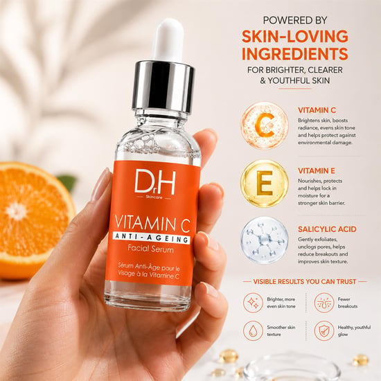 Dr H Sérum facial antiedad con vitamina C 30 ml - Image 3