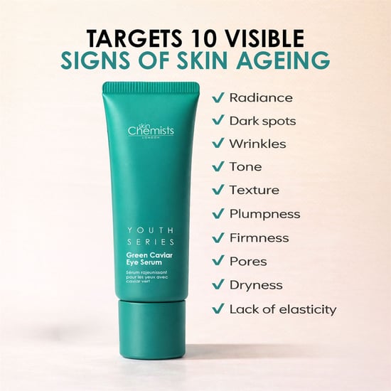 skinChemists Sérum contorno de ojos antiedad con caviar verde 15 ml - Image 6