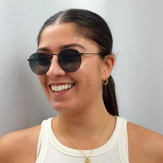 Ray-Ban Gafas de Sol Redondas Lentes Planas 3447n 002/71 Negro Gris Gradiente 50mm - Image 6