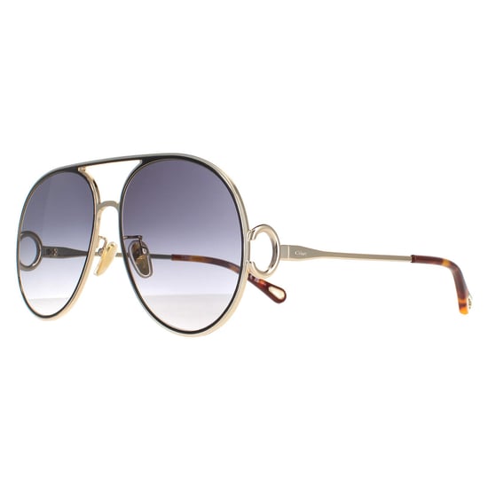 Chloe Aviador Señoras Oro Negro Gris Gracient CH0145S - Image 2