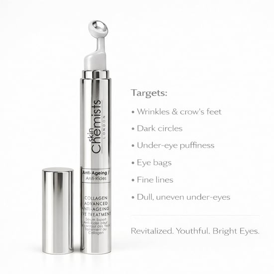 skinChemists Colágeno Avanzado AntiEdad Tratamiento Contorno de Ojos 15ml - Image 5
