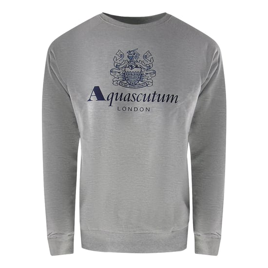 Conjunto De Pantalones Deportivos Grises Con Cuello Redondo De La Vieja Escuela Aquascutum - Image 2