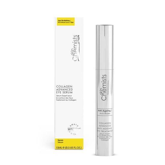 skinChemists Pack doble de tratamientos antiedad para el contorno de ojos con colágeno y caviar - Image 4