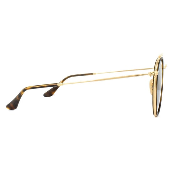 Gafas de sol Ray-Ban Round Double Bridge 3647n 001 Gold Green - Image 4