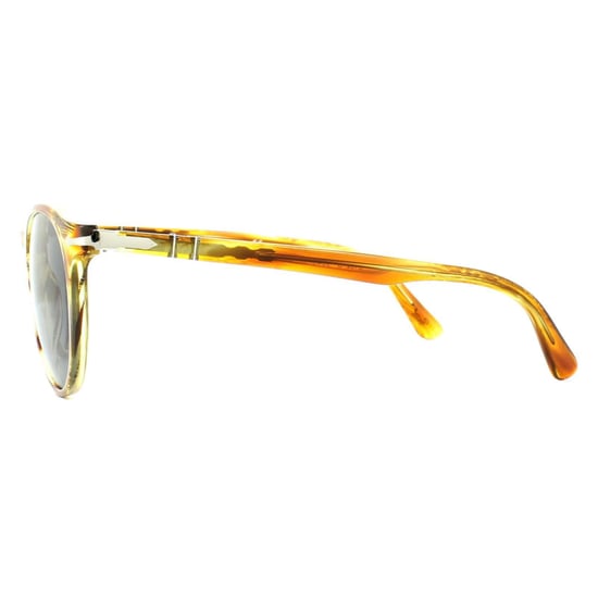 Persol Gafas de Sol 3152 9043/56 Marrón Rayas Amarillo Azul Antirreflejante - Image 3