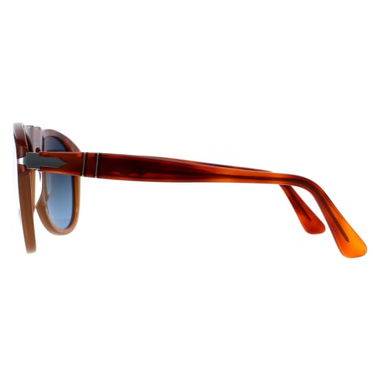 Persol Gafas de Sol 0649 1025S3 Resina E Venta Marrón Azul Polarizado 54mm - Image 3
