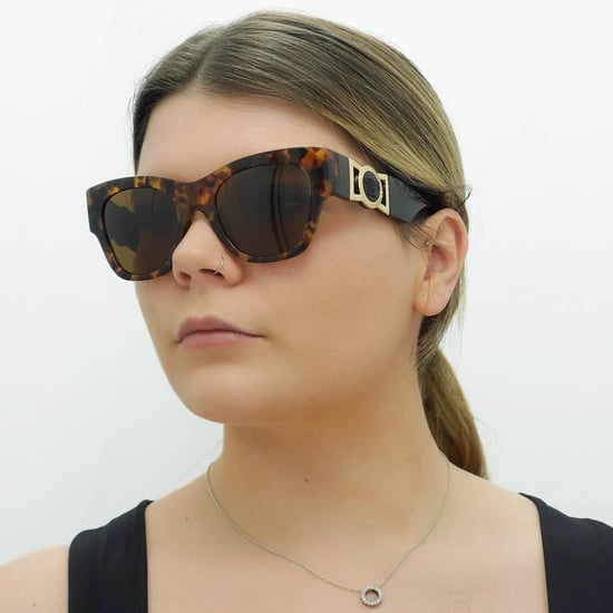 Versace Gafas de Sol Cat Eye para Mujer Havana Bronce Oscuro VE4415U - Image 5