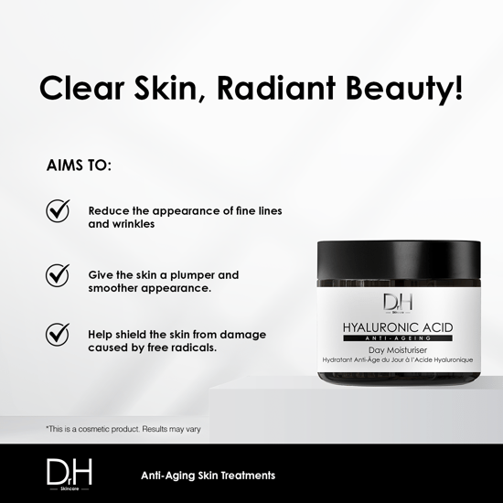 Dr H Crema hidratante de día antiedad con ácido hialurónico 60 ml - Image 5