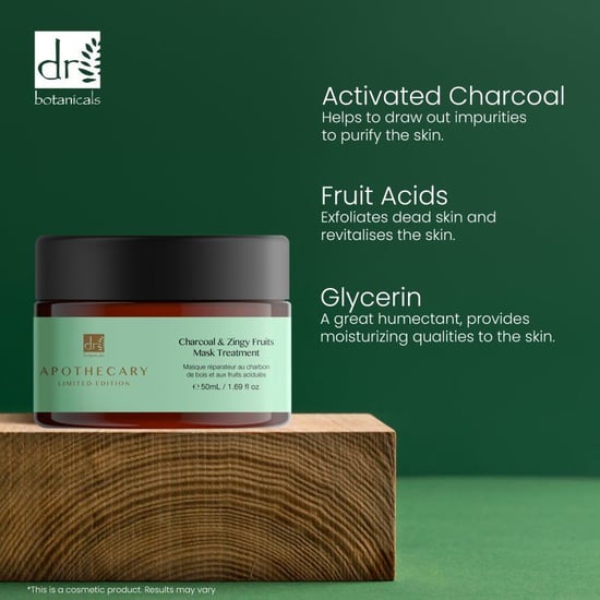 Dr. Botanicals Mascarilla antiedad de carbón y frutas refrescantes 50 ml - Image 2