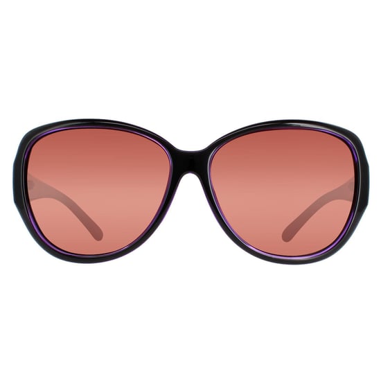 Ted Baker oval señoras negro púrpura marrón degradado tb1394 shay - Image 1