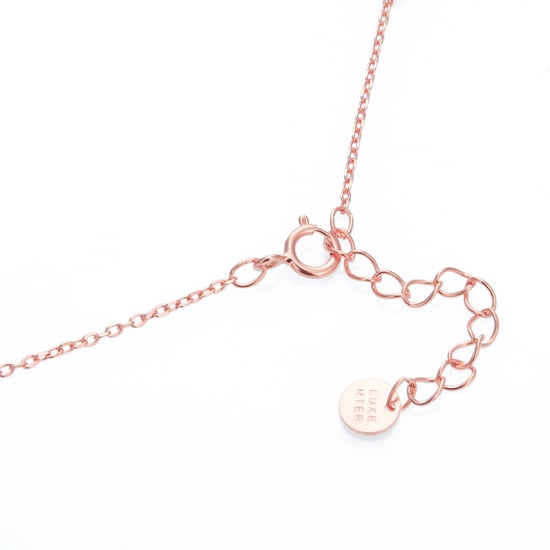 Pulsera Luxenter, Rolcon de plata de ley 925 y circonita multicolor con acabado baño oro rosa 18K - Image 6