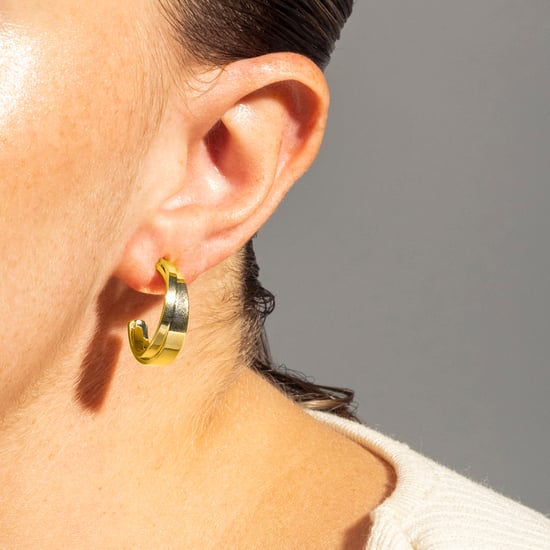 Pendientes Luxenter  acabados en oro amarillo de 18K - Huiwe - Image 3
