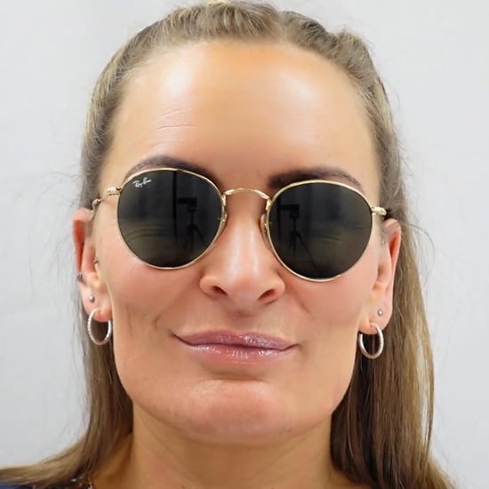 Ray-ban redondas unisex oro verde gafas de sol rb3447 redondas de metal - Image 5