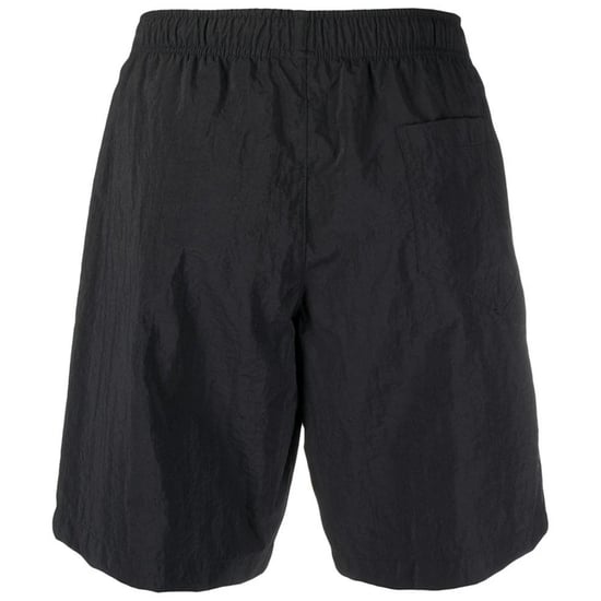 Moschino shorts de baño largos negros con logo metálico - Image 2