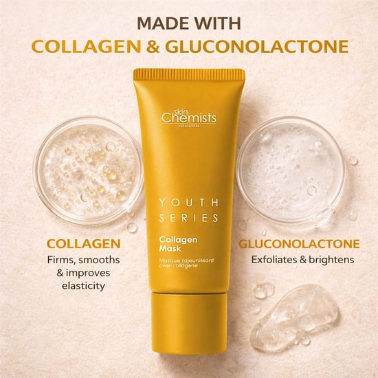 skinChemists Mascarilla antiedad con colágeno al 1%, 50 ml. - Image 5