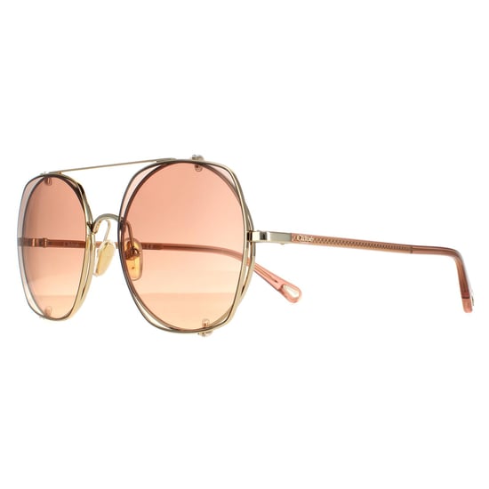 Chloe Aviador Señoras Oro Marrón Gradiente Ch0042s - Image 2