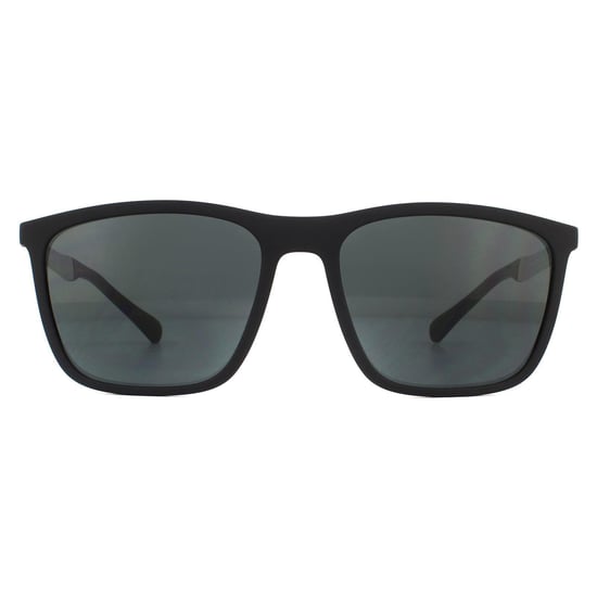 Emporio Armani Gafas de Sol EA4150 506387 Caucho Negro Gris - Image 1