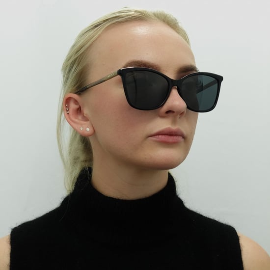 Jimmy Choo Gafas de Sol Cat Eye para Mujeres Negro Gris BA/G/S - Image 6