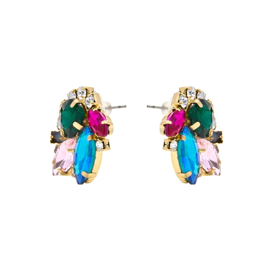 Pendientes Luxenter Nyuva acabados en oro amarillo 18k - Image 3
