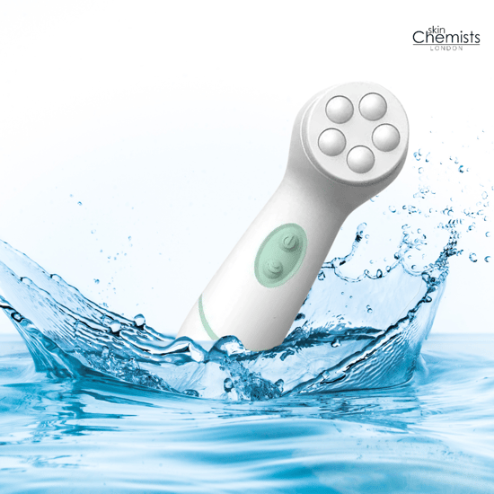 skinChemists Cepillo de limpieza facial y corporal avanzado - 4 cabezales - Image 4
