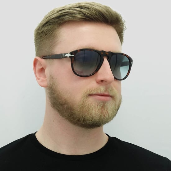 Persol Aviator Hombre Habana Oscuro Azul claro degradado gafas de sol - Image 5