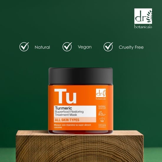 Dr. Botanicals Mascarilla de tratamiento antiedad reparadora con cúrcuma, superalimento, 60 ml - Image 3