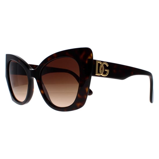 Gafas de sol Dolce & Gabbana DG4405 502/13 havana marrón degradado - Image 2