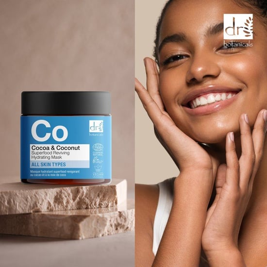 Dr. Botanicals Mascarilla hidratante revitalizante de superalimentos de cacao y coco, 60 ml. - Image 5