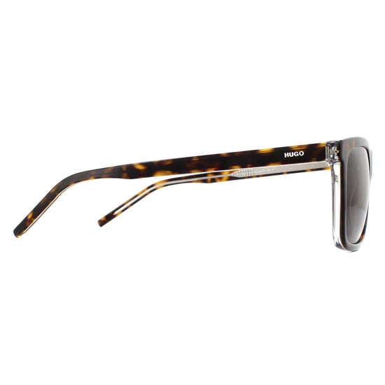 Gafas de sol Hugo by Hugo Boss Rectangle Mens Havana Crystal Brown - Image 4