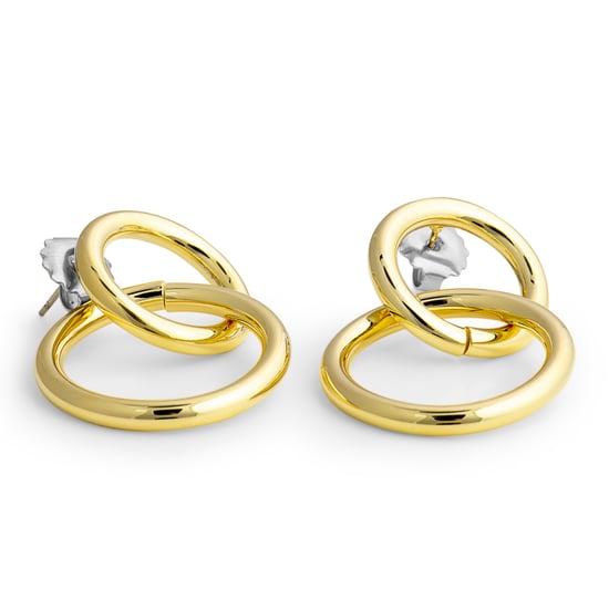 Pendientes Luxenter  acabados en oro amarillo de 18K - Rada - Image 6