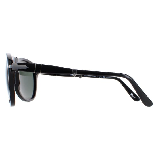 Gafas de sol redondas Persol de hombre, negras, verdes y polarizadas - Image 3