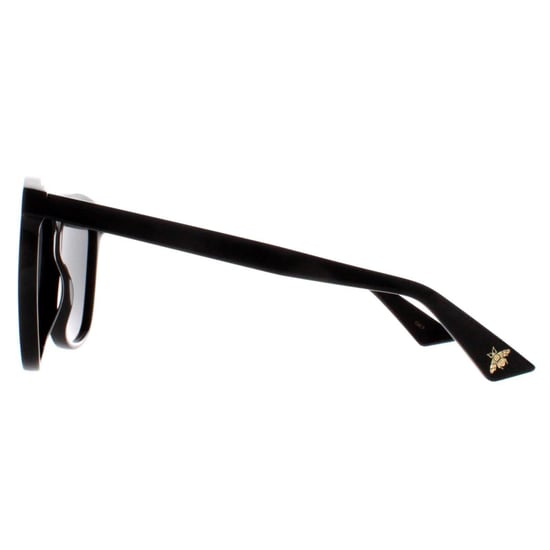 Gafas de sol redondas para mujer negras y grises de Gucci - Image 3
