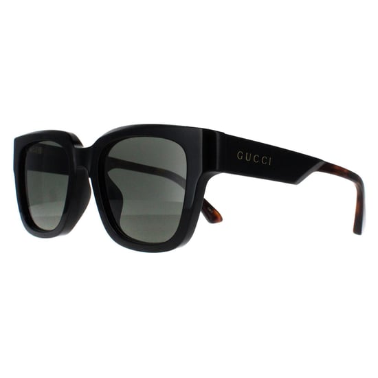 Gucci Square Mens Negro con Habana Gris GG1670SK - Image 2