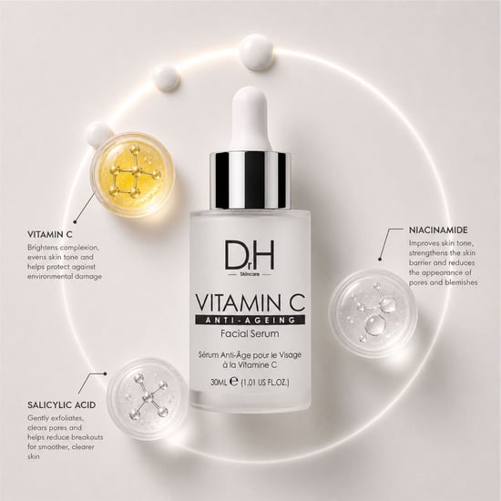 Dr H Sérum facial antiedad avanzado con vitamina C, 30 ml. - Image 2