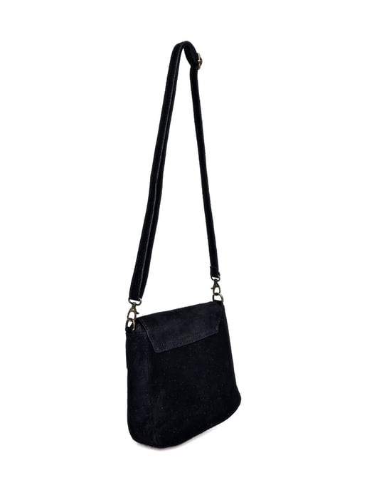 Anna Luchini Negro Bolso de cuero - Image 2