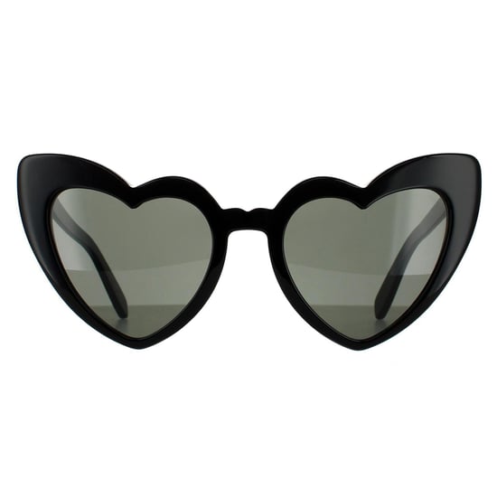 Gafas de sol cat eye para mujer negras y grises de Saint Laurent - Image 1