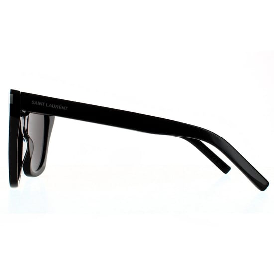 Gafas de sol negras y grises para mujer Cat Eye de Saint Laurent - Image 3