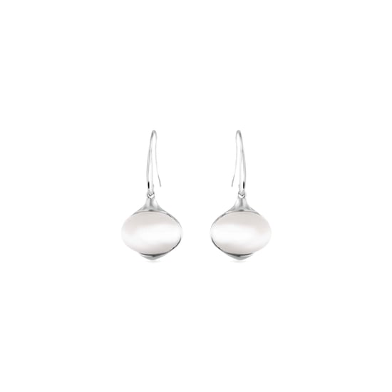 Pendientes Luxenter, Jelani de Ojo De Gato acabado en rodio - Image 1