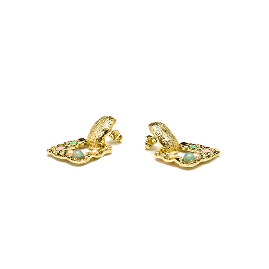 Pendientes Luxenter Paile acabados en oro amarillo 18k - Image 5
