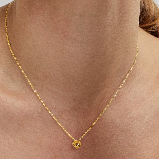 Collar Luxenter de Plata de Ley 925 con Circonita Multicolor acabado en oro amarillo de 18K - Alphabet - Image 3