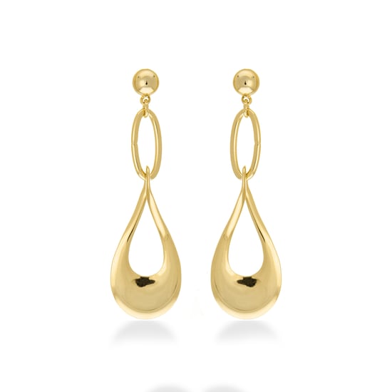 Pendientes Luxenter Nkara acabado en Oro Amarillo de 18 Kts - Image 1