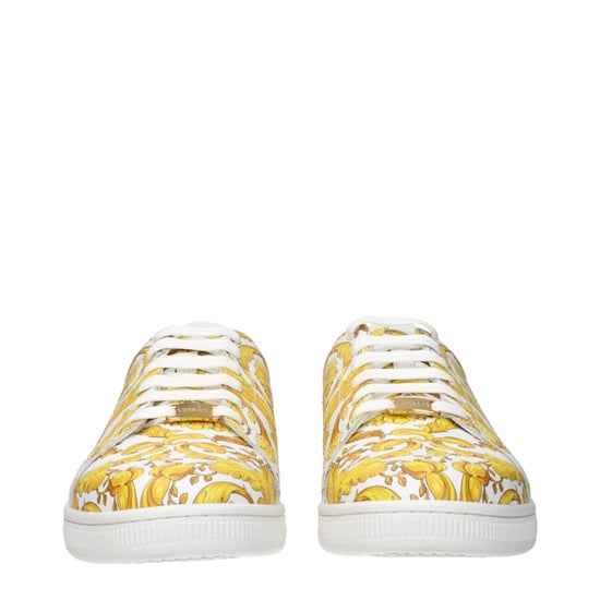 Zapatillas de Cuero Blancas Versace - Image 3