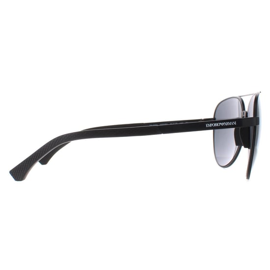 Emporio Armani Gafas de Sol 2059 320387 Gris Negro Mate - Image 4