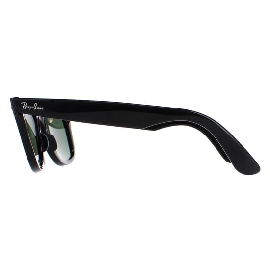 Ray-Ban Gafas de Sol Wayfarer 2140 901 Negro Verde G-15 Mediana 50mm - Image 3