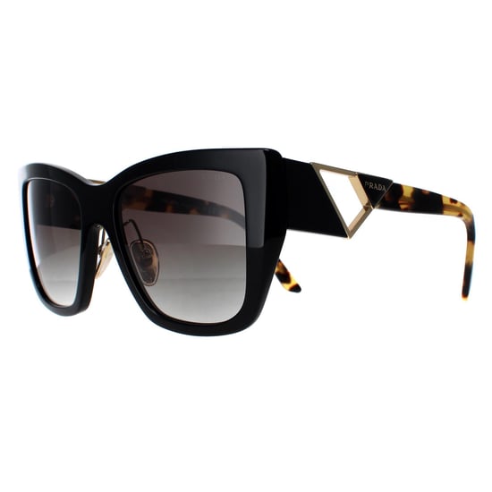 Gafas de sol Prada PR21YS 1AB0A7 degradado negro y gris tortuga - Image 2