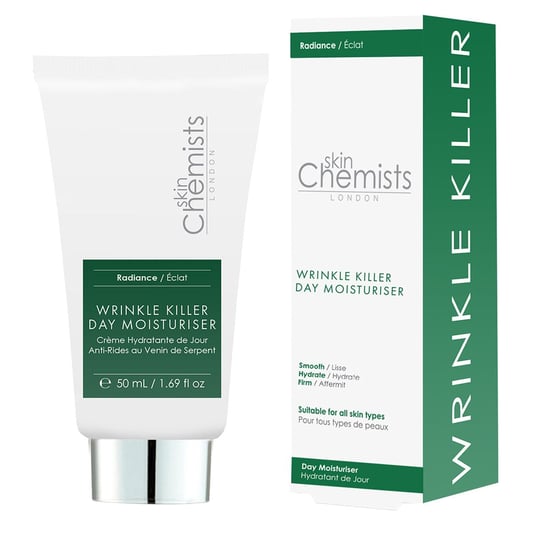 skinChemists Crema hidratante de día antiarrugas y antiedad, 50 ml, paquete de 4 unidades. - Image 3