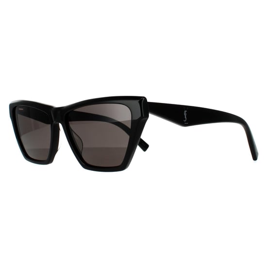 Gafas de sol Saint Laurent Cat Eye para mujer en negro - Image 2