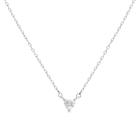 Collar Luxenter, eqoyi de plata de ley 925 y circonita brillante acabado baño rodio - Image 1