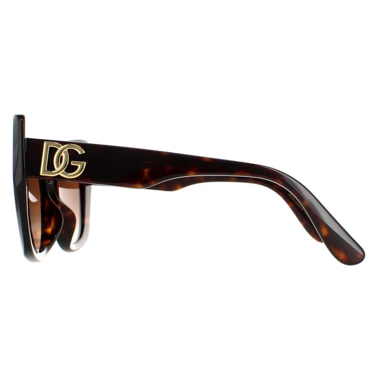 Gafas de sol Dolce & Gabbana DG4405F 502/13 Habana Oscuro Marrón Degradado - Image 3